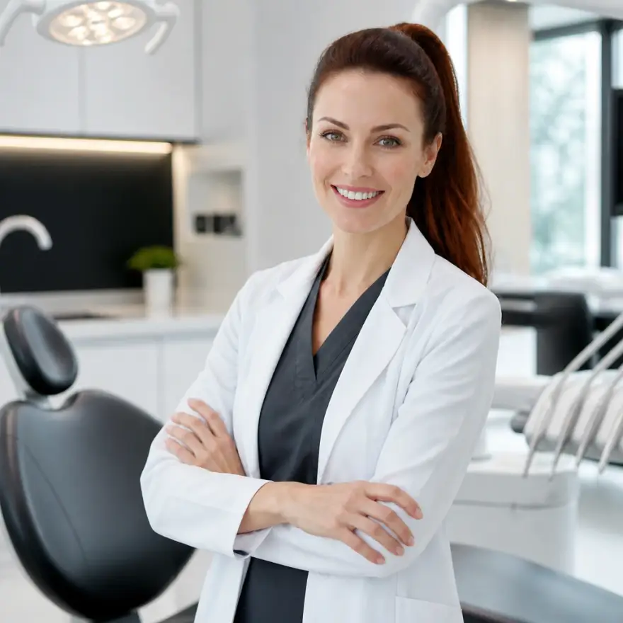 Practitioner at Loren Dentistry in the treatment studio